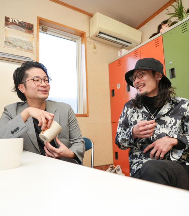 柳沢さんと船木さん